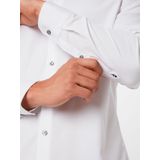 Seidensticker - Businessoverhemd - Wit - Slim 1/1 Kentkraag