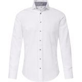 Seidensticker - Businessoverhemd - Wit - Slim 1/1 Kentkraag
