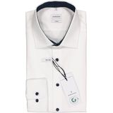 Seidensticker - Overhemd - Wit - 100% Katoen - Kent Kraag