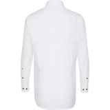 Seidensticker - Overhemd - Wit - 100% Katoen - Kent Kraag