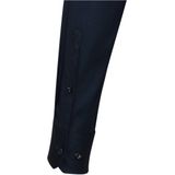 Seidensticker - Blauw Effen - Overhemd - 100% Katoen - Kent Kraag