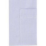 Seidensticker - Blauw Geruit Overhemd - 100% Katoen - Kent Kraag - Lange Mouwen