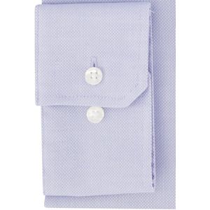 Seidensticker - Overhemd - Lichtblauw - Katoen - Lange Mouwen
