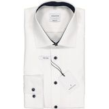 Splendesto - Herenoverhemd - Wit - Katoen - Strijkvrij