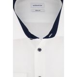 Splendesto - Herenoverhemd - Wit - Katoen - Strijkvrij