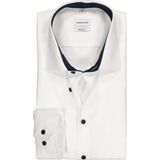 Splendesto - Herenoverhemd - Wit - Katoen - Strijkvrij