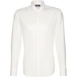 Seidensticker - Shaped Fit - Smoking Overhemd - Beige - Popeline