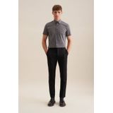 Seidensticker - Slim Fit Overhemd - Blauw - Katoen