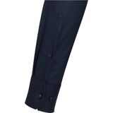 Seidensticker - Heren Hemd - Slim Fit - Blauw - Katoen
