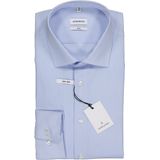 Seidensticker - Zakelijk Overhemd - Strijkvrij - Kent Kraag - Lange Mouwen - 100% Katoen - Lichtblauw
