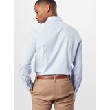 Seidensticker - Zakelijk Overhemd - Strijkvrij - Kent Kraag - Lange Mouwen - 100% Katoen - Lichtblauw