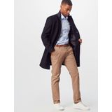Seidensticker Heren Business overhemd Shaped Fit - strijkvrij hemd, blauw (lichtblauw 11), 43 heren, Blauw