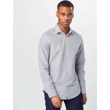 Seidensticker Zakelijk overhemd voor heren, blauw (donkerblauw 19), 36