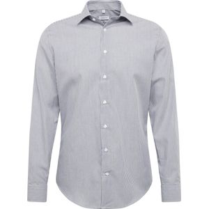 Seidensticker Zakelijk overhemd voor heren, blauw (donkerblauw 19), 36