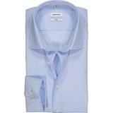 Zijdesticker - Herenoverhemd - Wit - 100% Katoen - Verstelbare Manchetten