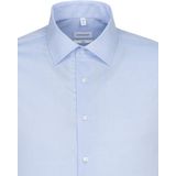 Zijdesticker - Herenoverhemd - Wit - 100% Katoen - Verstelbare Manchetten