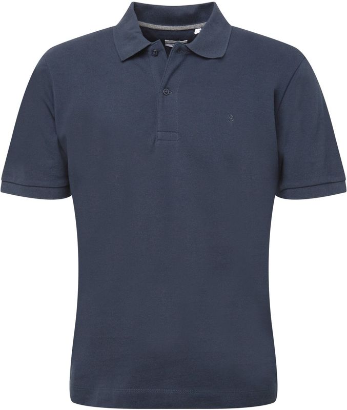 Seidensticker - Poloshirt - Navy Blauw - Professioneel Piqué - Korte Mouwen - Regular Fit
