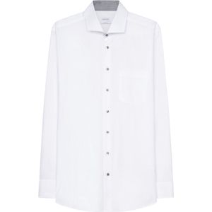 Seidensticker - Herenoverhemd - Katoen - Wit
