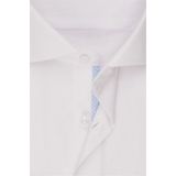 Overhemden - Wit - Katoen - Regular Fit - Lange Mouwen - Kentkraag
