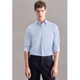 Seidensticker - X-Slim Fit - Overhemd - Blauw - Twill