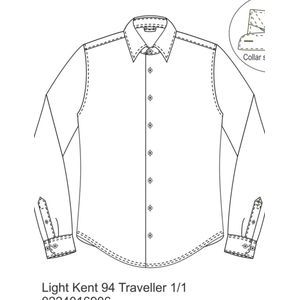 Seidensticker x-slim fit overhemd, twill, blauw gestreept