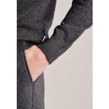 SEIDENSTICKER - Trui - Grijs Gemêleerd - Wol - V-hals - Lange Mouw