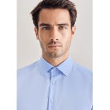 Seidensticker slim fit overhemd, lichtblauw (contrast)