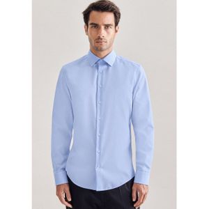 Seidensticker slim fit overhemd, lichtblauw (contrast)