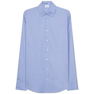 Seidensticker Chemise d'affaires, Bleu Clair, 45 Homme