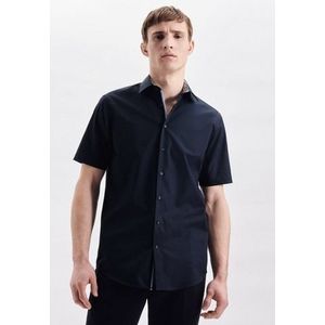Seidensticker Zakelijk overhemd voor heren, donkerblauw, 40 NL