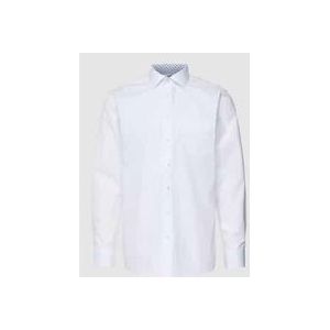 Seidensticker - Regular Fit Overhemd - Wit - 100% Katoen