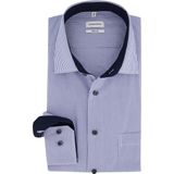 Overhemden - Lange Mouw - Katoen - Poplin - Met Borstzak