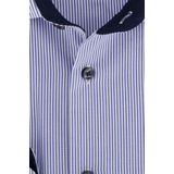 Overhemden - Lange Mouw - Katoen - Poplin - Met Borstzak