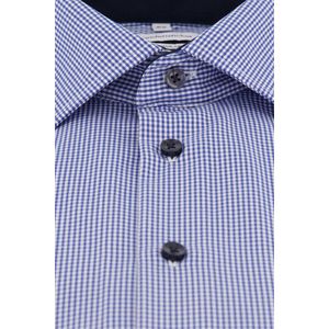 Seidensticker - Business Overhemd - Donkerblauw - 100% Katoen - Regular Fit