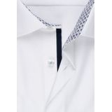 Seidensticker - Herenhemd - Wit - Popeline - Getailleerde Snit