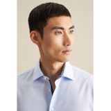 Seidensticker - Chemise d'affaires - Lichtblauw - 37 cm - Popeline