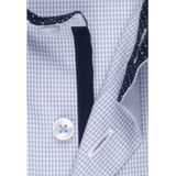 Seidensticker - Shaped Fit - Overhemd - Blauw - Strijkvrij, 100% Katoen