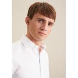 Seidensticker - Heren Business Kent - Slim Fit - Wit - 100% Katoen