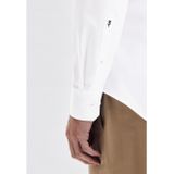 Seidensticker - Overhemd - Wit - 100% Katoen - Kent Kraag