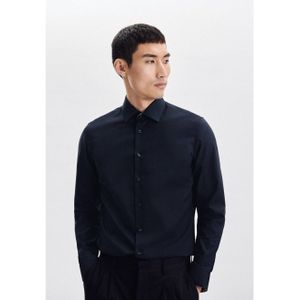 Seidensticker x-slim fit overhemd, popeline, blauw