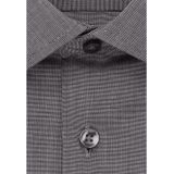 Seidensticker - Herenoverhemd - Donkergrijs - 100% Katoen