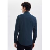 Seidensticker - Extra Slim Fit - Overhemd - Wit - Poplin - Lange Mouwen