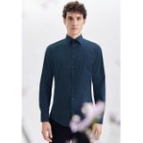 Seidensticker - Extra Slim Fit - Overhemd - Wit - Poplin - Lange Mouwen