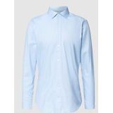 Seidensticker x-slim fit overhemd, popeline, blauw