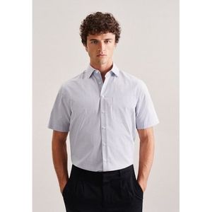Seidensticker Men's Regular Fit Shirt met korte mouwen, beige, 39, beige, 39