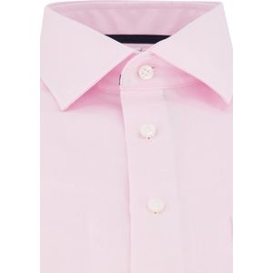 Overhemden - Rosé - 100% Katoen - Regular Fit - Kentkraag