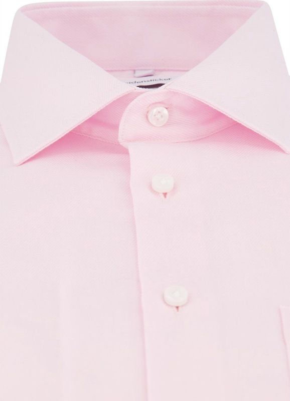 Overhemd - Rosé - 100% Katoen - Regular Fit - Lange Mouwen