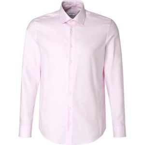 Slim - Lichtroze Overhemd - 100% Katoen - Slim Fit