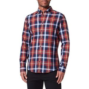 Seidensticker Slim Fit shirt met lange mouwen voor heren, Geel, 46 NL