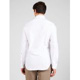 Seidensticker - Chemise à manches longues - Wit - Slim Fit - Voor Mannen